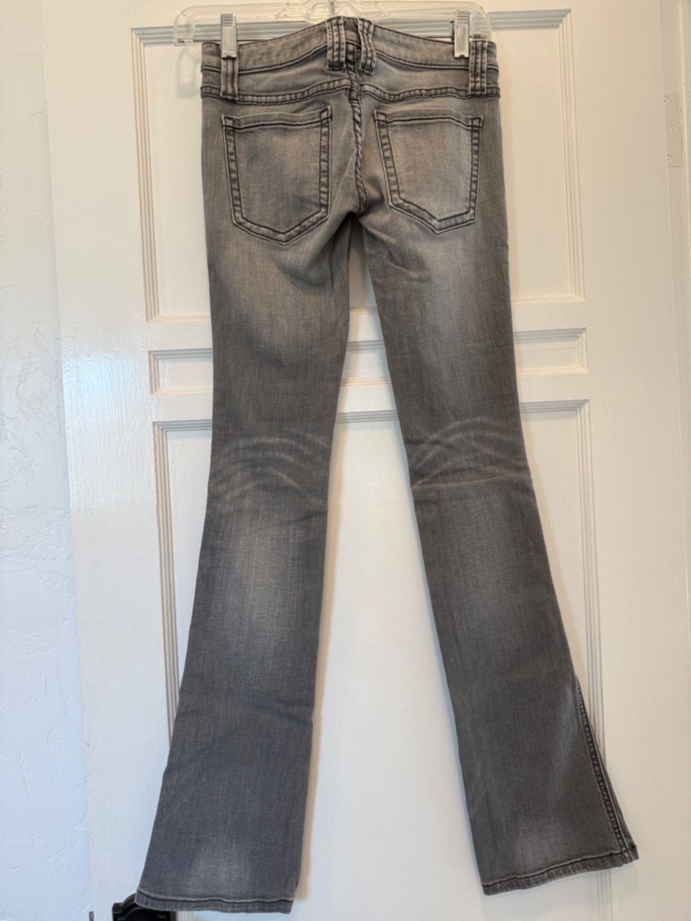 Frankie B. Grey Flare Jeans - Picture 2 of 4